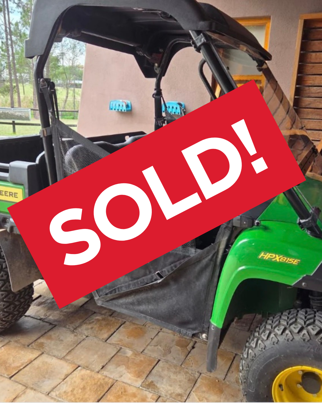 SOLD. 2023 John Deere HPX 815E Gator