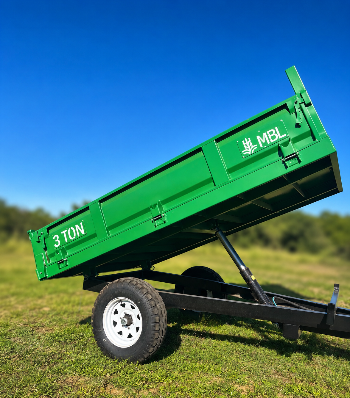 MBL 3ton Tip Trailer